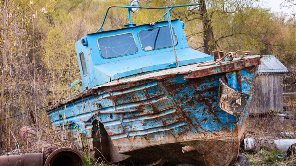 Hoe ontstaat een sloopboot?